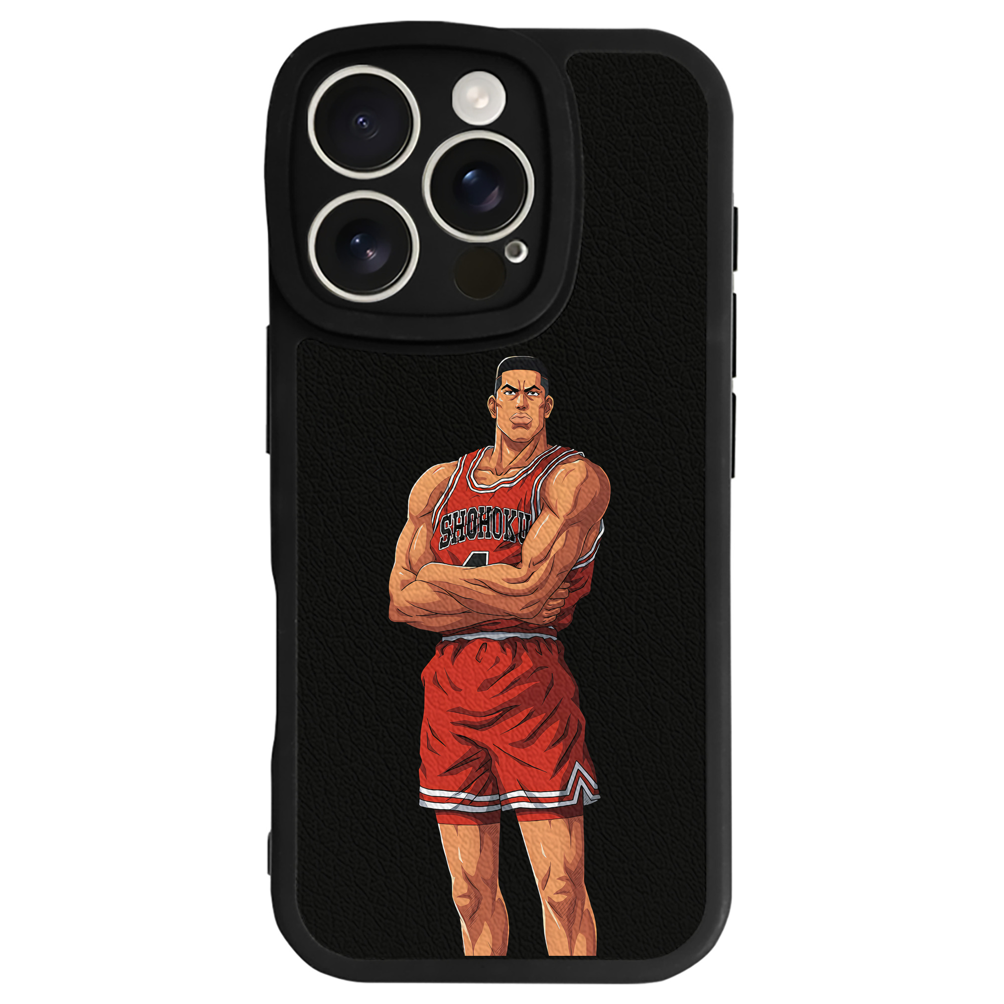 （画像用） SLAM DUNK／スラムダンク 【iPhone 16シリーズ対応】シリコンスマホケース（レザー調） 材質：シリコン